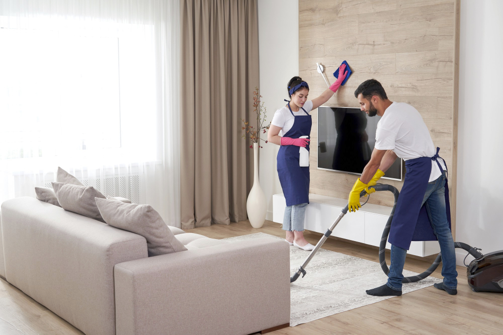 professional-cleaning-service-team-cleans-living-room-modern-apartment